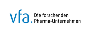 Logo des Verbands der forschenden Pharmaunternehmen (vfa)