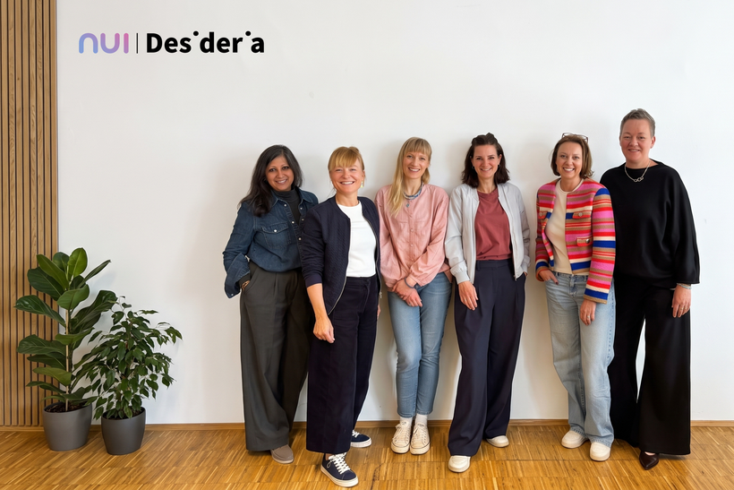 Von links: Shilu Mistry und Katharina Volkmer (Nui Care), Judith Amri Zai, Isabelle Henn, Nelli Hennig, Anja Kälin (Desideria)