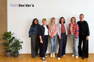 Von links: Shilu Mistry und Katharina Volkmer (Nui Care), Judith Amri Zai, Isabelle Henn, Nelli Hennig, Anja Kälin (Desideria)