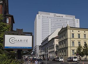 Hauptgebäude der Charité in Berlin