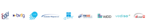 Logos der Partner des Bündnisses Digitalisierung in der Pflege 