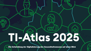 Screenshot der Website des TI-Atlas der gematik