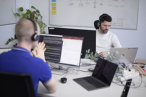 Servicemitarbeiter bei Telekonnekt