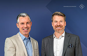 Geschäftsführer/Managing Directors Constantin von Reden (l.), Robert Mallinson