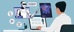 Auch in der Medizin spielt Künstliche Intelligenz eine immer stärkere Rolle. Patientinnen und Patienten stellt dies vor besondere Herausforderungen. 