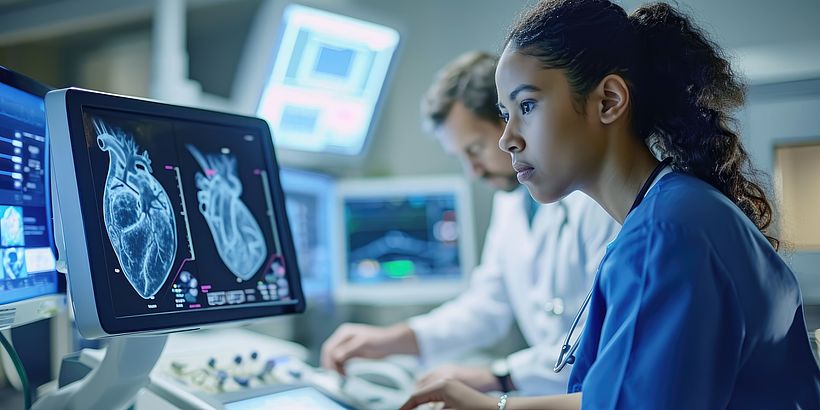 patients undergoing echocardiograms for heart imaging