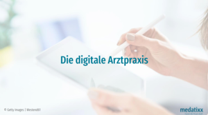 Cover der Umfrage "Die digitale Arztpraxis" von medatixx