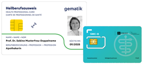 Elektronischer Heilberufsausweis und D-Trust-Card der gematik