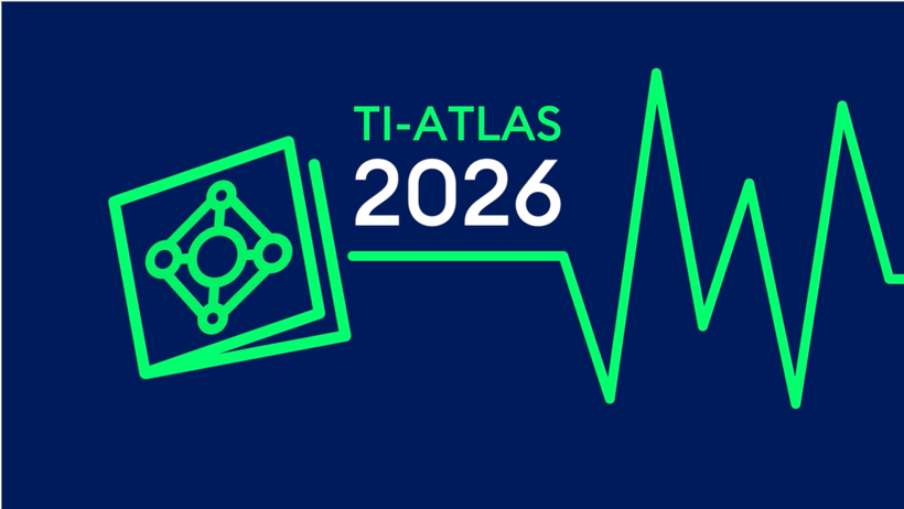 Screenshot des Videos der gematik zum TI-Atlas 2026 mit Schriftzug "TI-Atlas 2026"