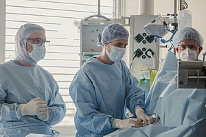 OP-Team im Operationssaal 