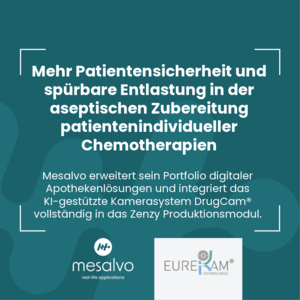 Logos von Mesalvo und Eurekam