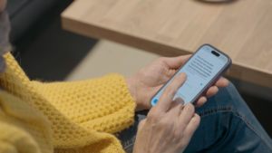 Kern des PRO-B-Konzepts: Die wöchentliche Befragung zum Gesundheitszustand per App.