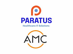 Logos von Paratus und AMC
