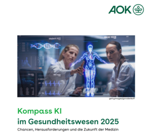 Cover des Kompass KI der AOK Nordost