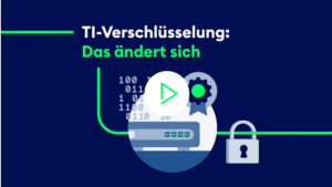Screenshot eines Erklärfilms der gematik zu Änderungen bei der TI-Verschlüsselung
