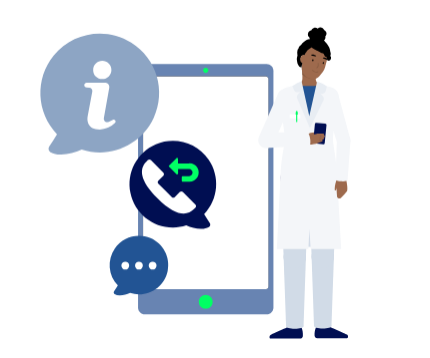 Illustration zum TI-Messenger der gematik