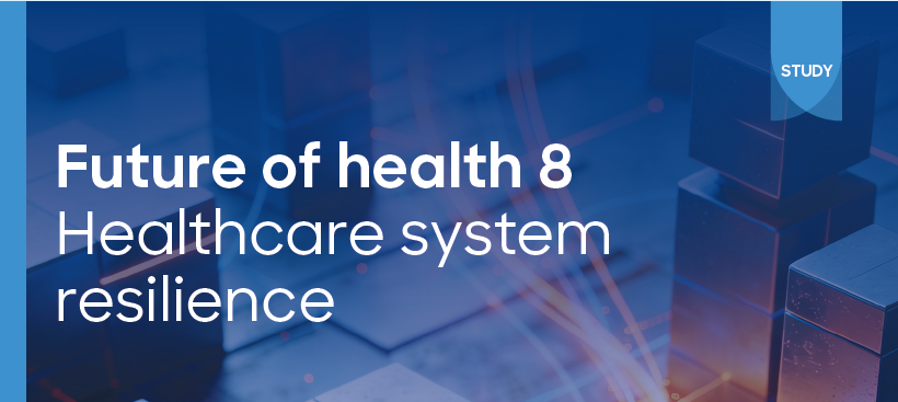 Cover der Studie "Future of health 8" von Roland Berger